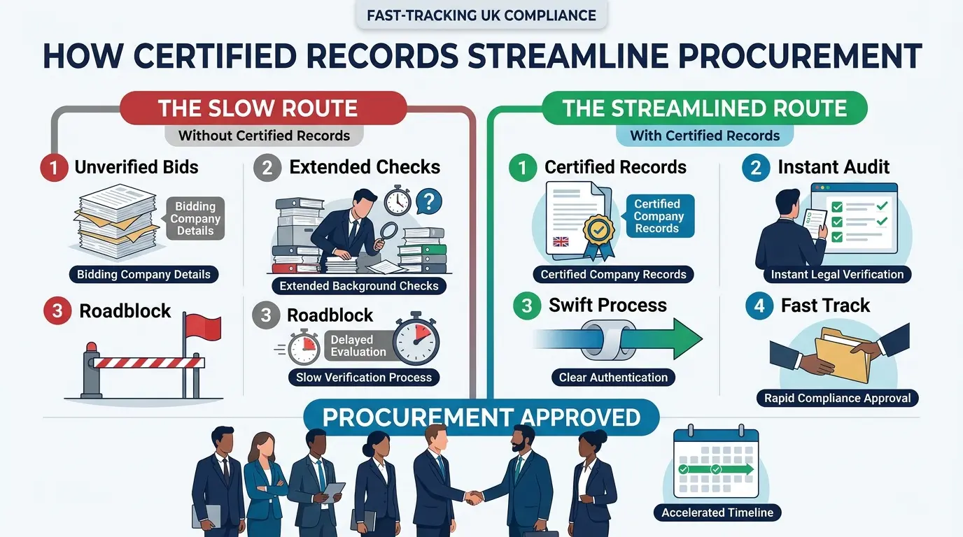 How Do Certified Records Streamline Procurement Evaluations