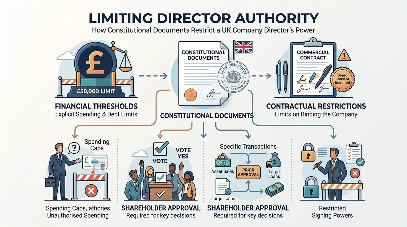 How Do Constitutional Documents Limit Director Authority
