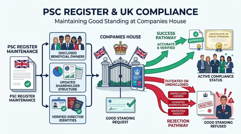 How Do Persons with Significant Control (PSC) Registers Impact Compliance Status