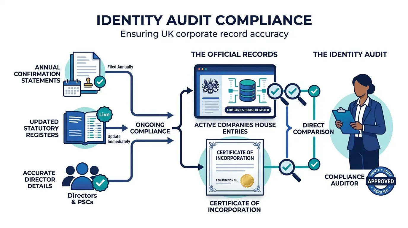How Do You Ensure Your Corporate Records Remain Compliant During Identity Audits