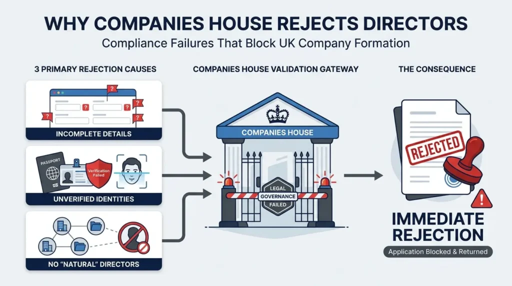 How Does Director Information Non-Compliance Affect Application Eligibility