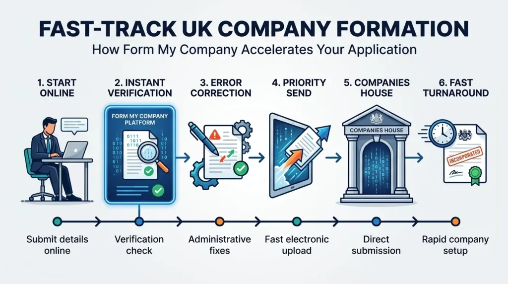 How Does Form My Company Accelerate the Application Process