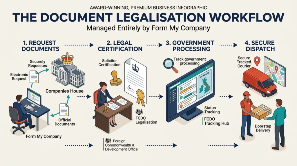 How Does Form My Company Process Your Certificate of Good Standing Apostille
