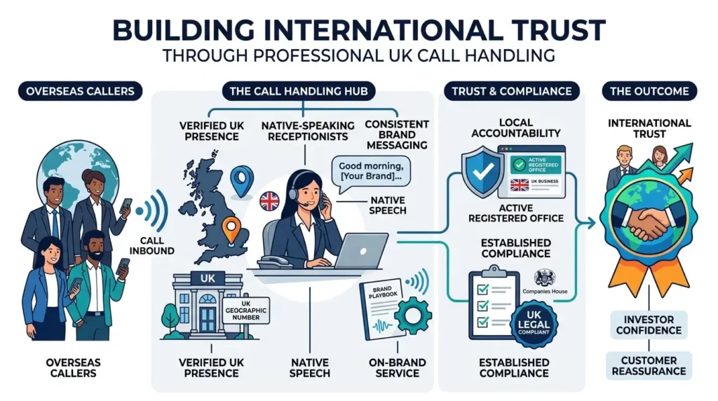 How Does Professional Call Handling Improve International Customer Trust