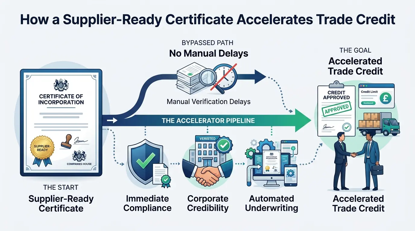 How Does a Supplier-Ready Certificate Accelerate Trade Credit Approvals