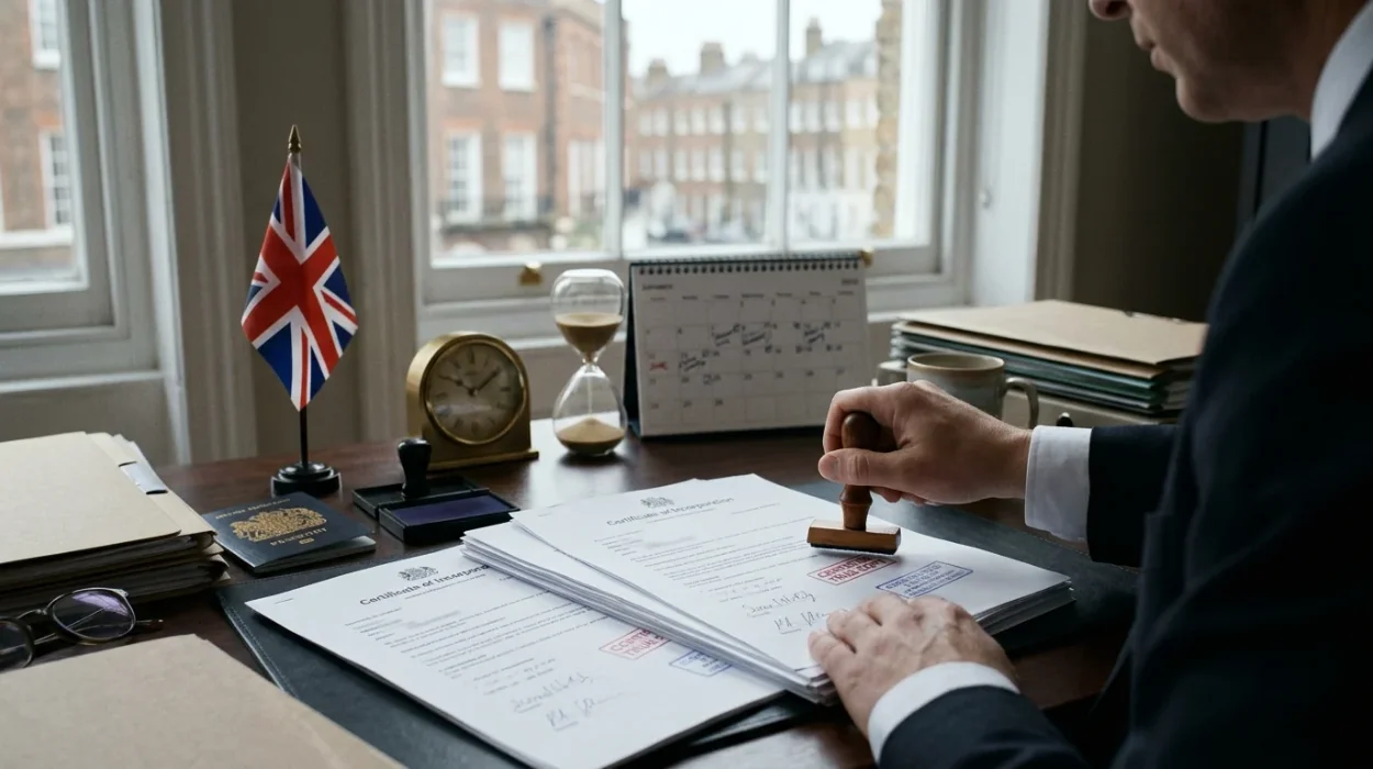 How Long Does Certifying Company Documents Take in the UK in 2026