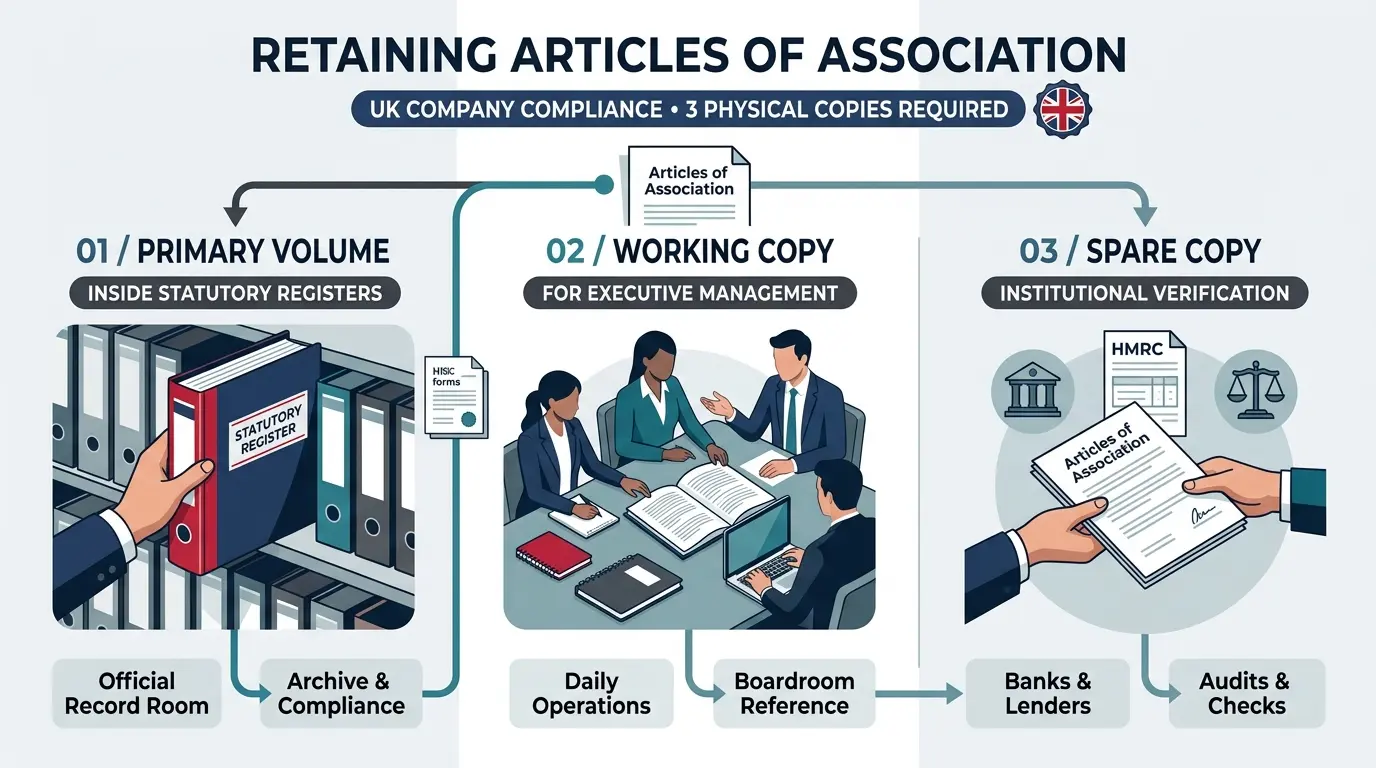 How Many Copies of Articles Should Your Company Retain