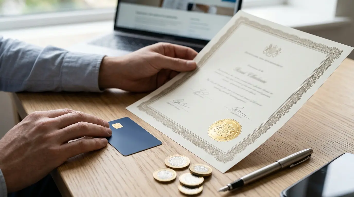 How Much Does a UK Certificate of Good Standing Cost in 2026
