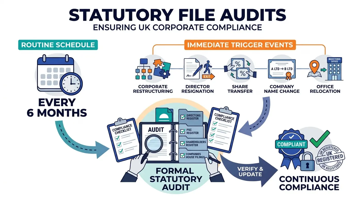 How Often Should Your Enterprise Audit Its Official Statutory File