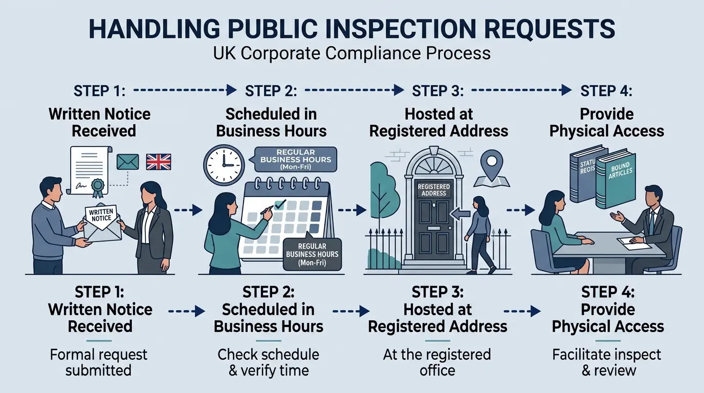 How Should Companies Handle Public Inspection Requests for Statutory Books