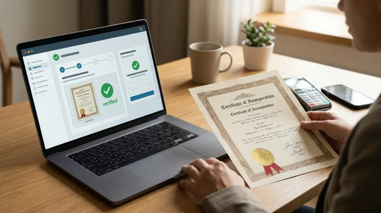 How to Pass Merchant Account KYC With Your Incorporation Certificate in 2026