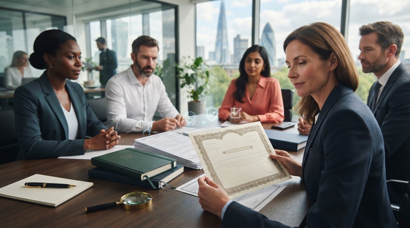 How to Prove Company Ownership with Official Certificates