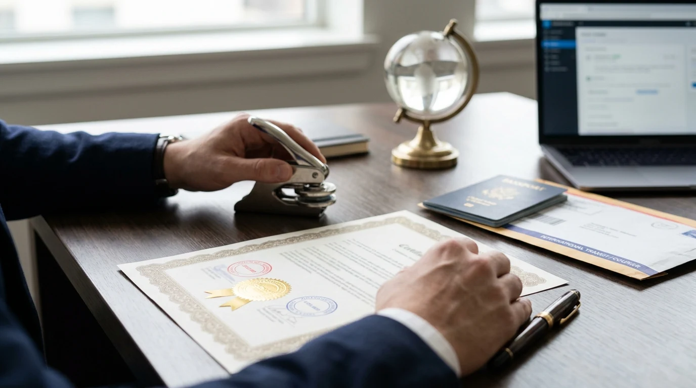 Request a Certified Certificate of Good Standing for Abroad With Form My Company in 2026