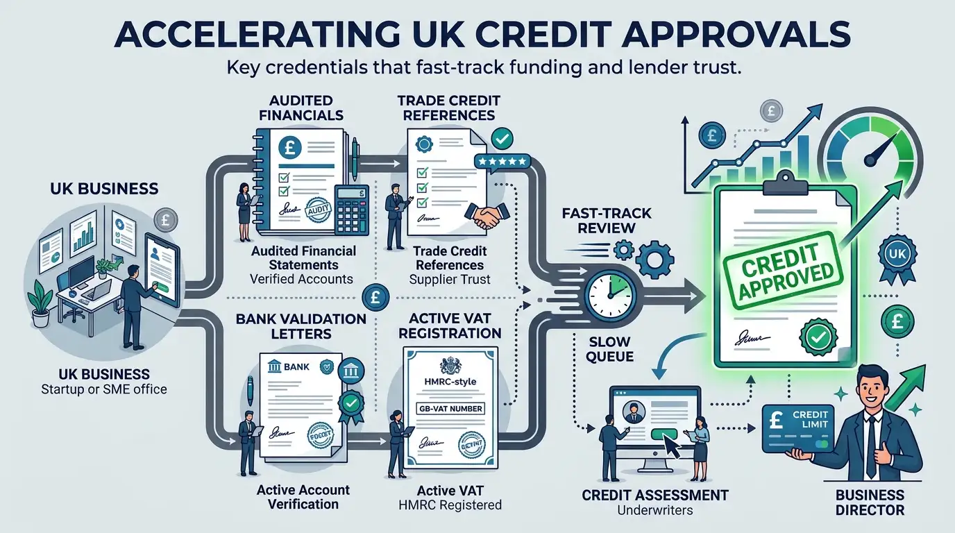 What Additional Credentials Accelerate Trade Credit Approval
