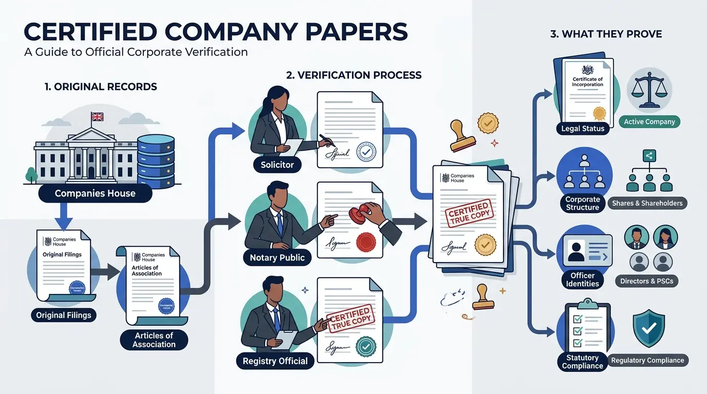 What Are Certified Company Papers in Corporate Governance