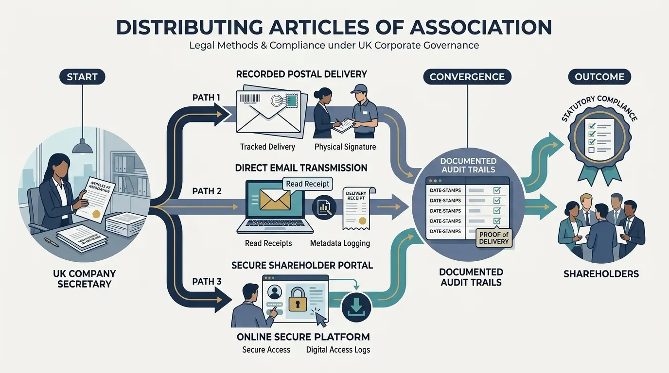 What Are the Approved Delivery Methods for Distributing Constitutional Documents