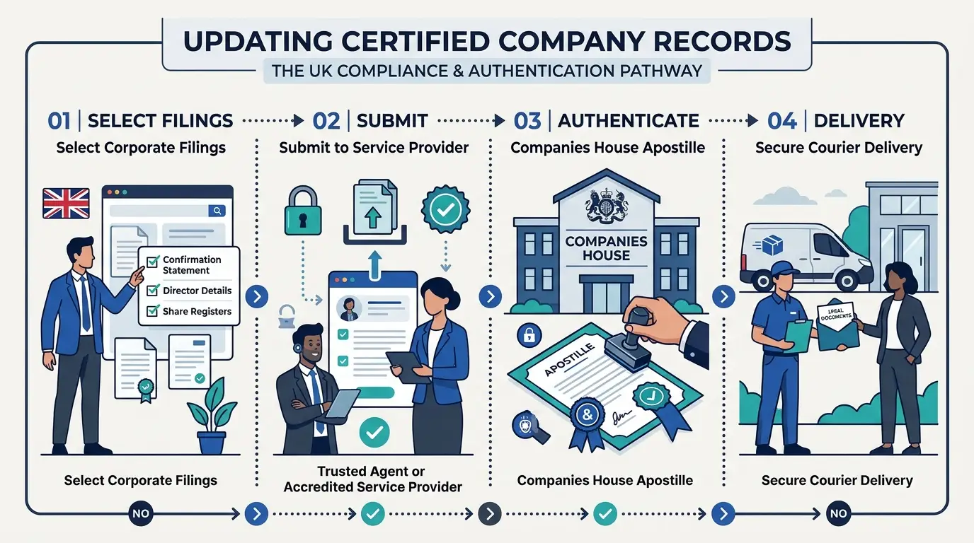 What Are the Essential Steps to Obtain Updated Certified Company Records
