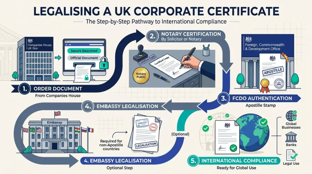 What Are the Key Steps to Legalise Your Corporate Certificate