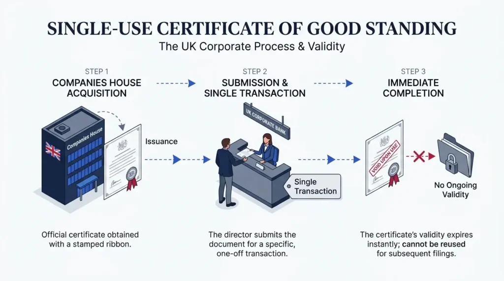 What Defines a Single-Use Certificate of Good Standing