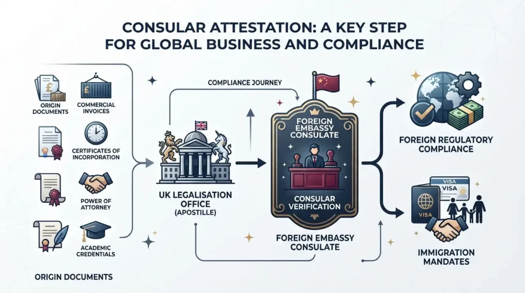 What Documents Commonly Require Consular Attestation for Trade and Migration