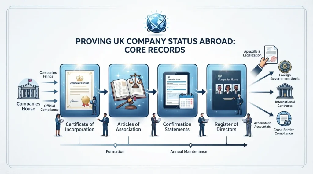 What Documents Prove UK Company Status Internationally