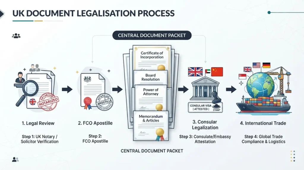 What Documents Typically Undergo Consular Legalisation