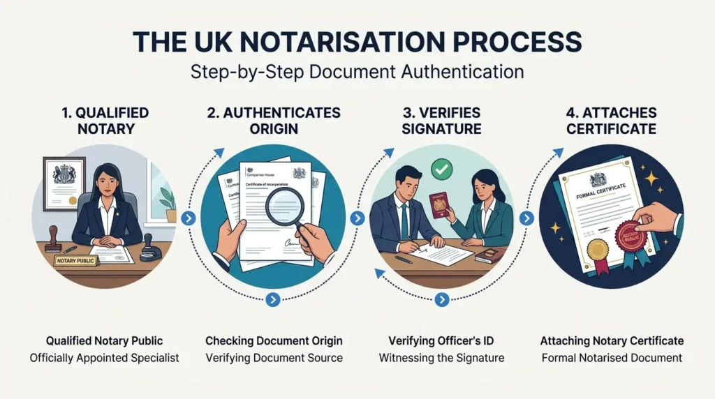 What Does Notarisation Involve for Company Certificates