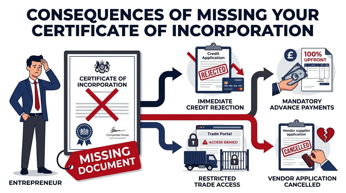 What Happens If a Company Cannot Provide a Certificate of Incorporation