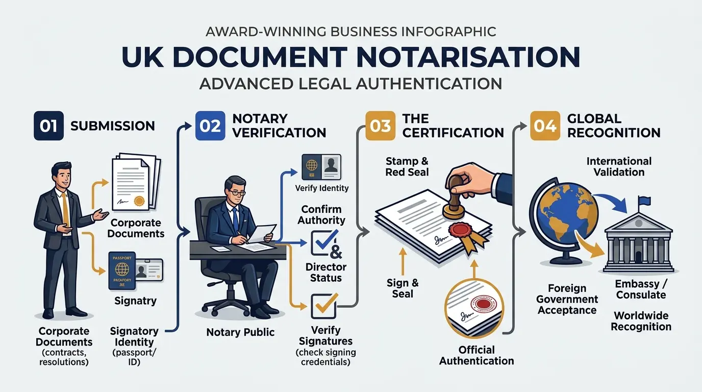 What Is Document Notarisation by a Notary Public