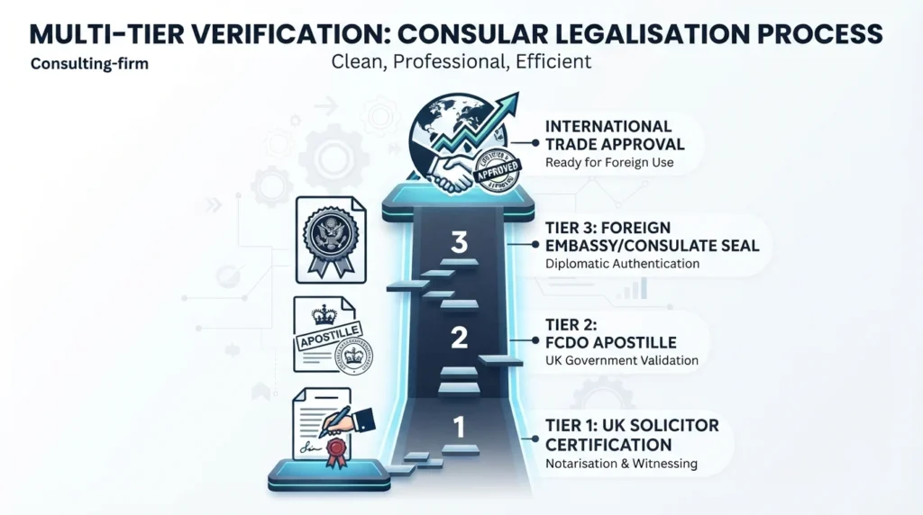What Is Full Consular Legalisation and Why Do Non-Hague Countries Require It