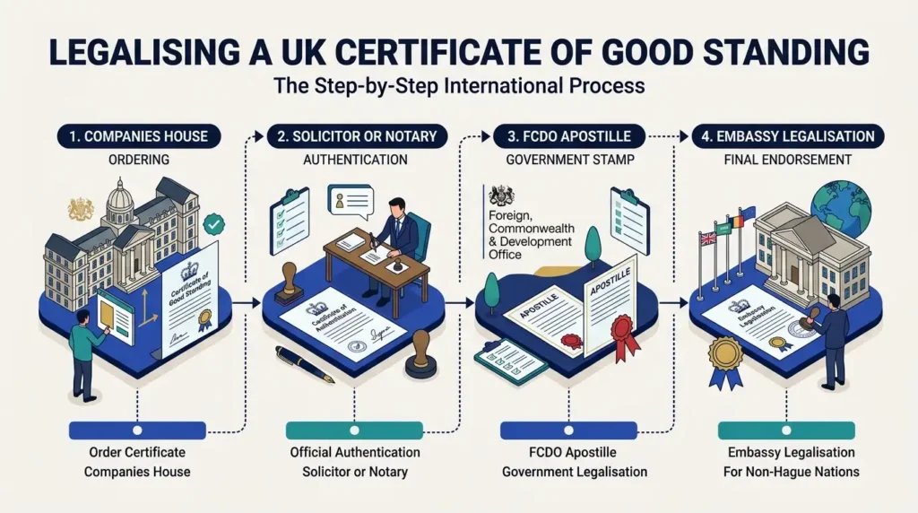 What Is the Process for Obtaining a Legalised Certificate