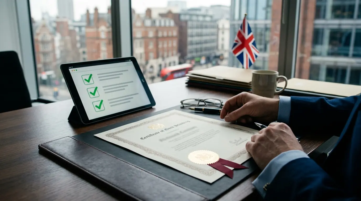 What Makes a UK Company Eligible for a Certificate of Good Standing in 2026