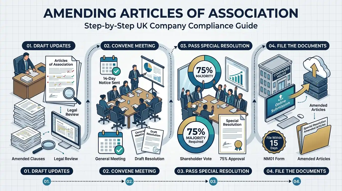What Steps Are Required to Amend Articles of Association
