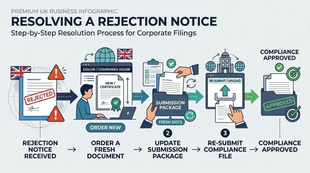 What Steps Resolve an Immediate Rejection Notice