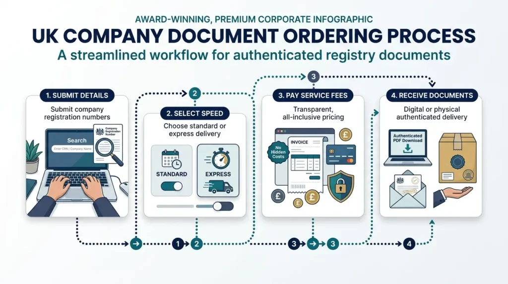 What is the step-by-step process to order your Certificate of Good Standing securely