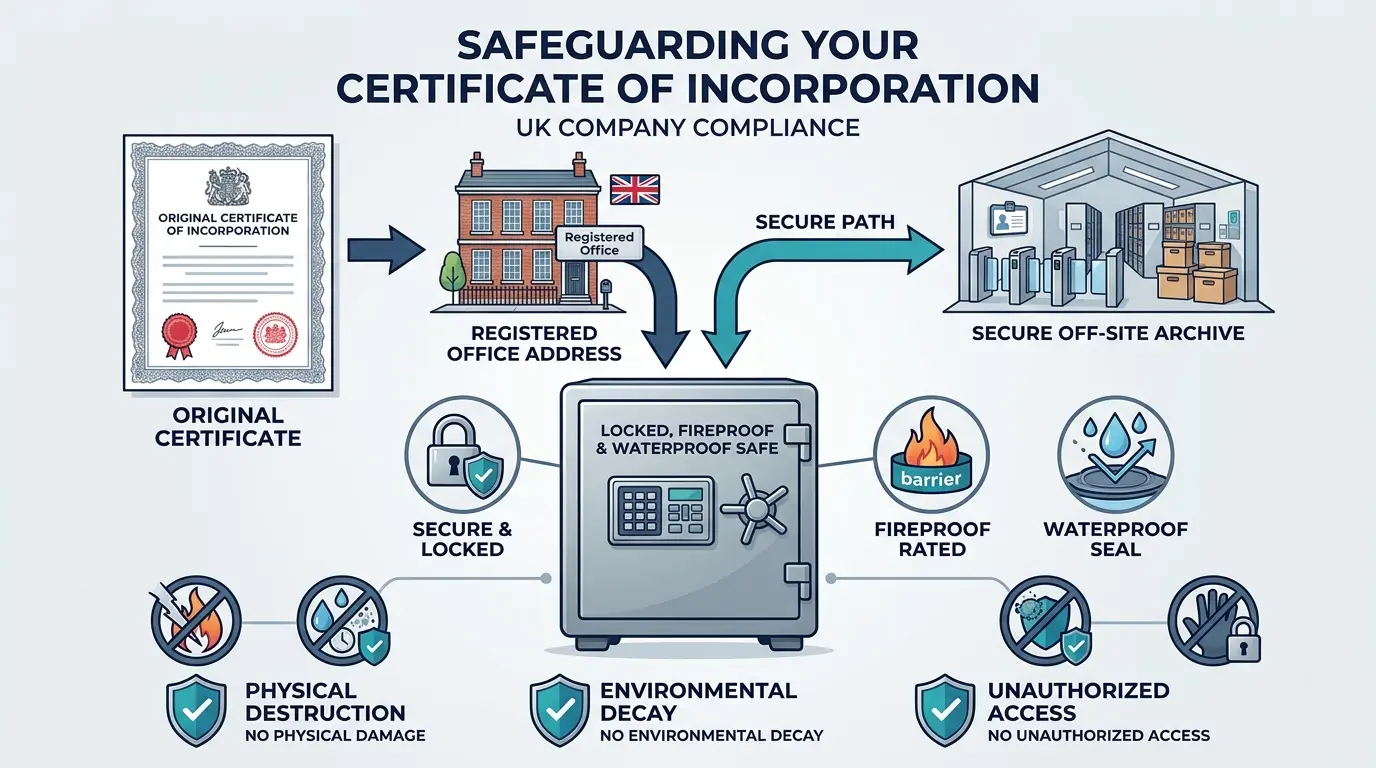 Where Should You Store the Original Certificate of Incorporation