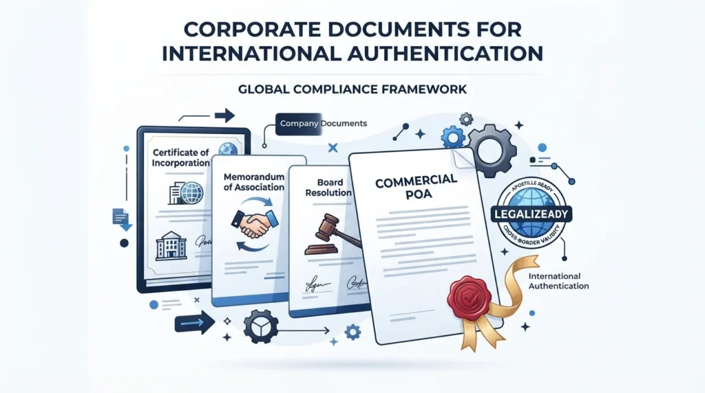 Which Document Types Require International Authentication