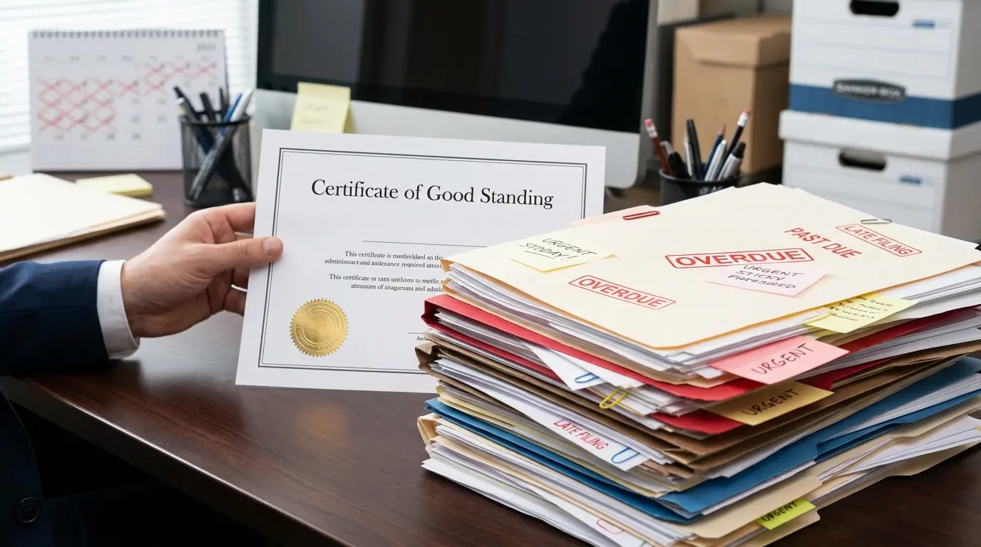 Why Can Overdue Filings Stop You Getting a Certificate of Good Standing in 2026
