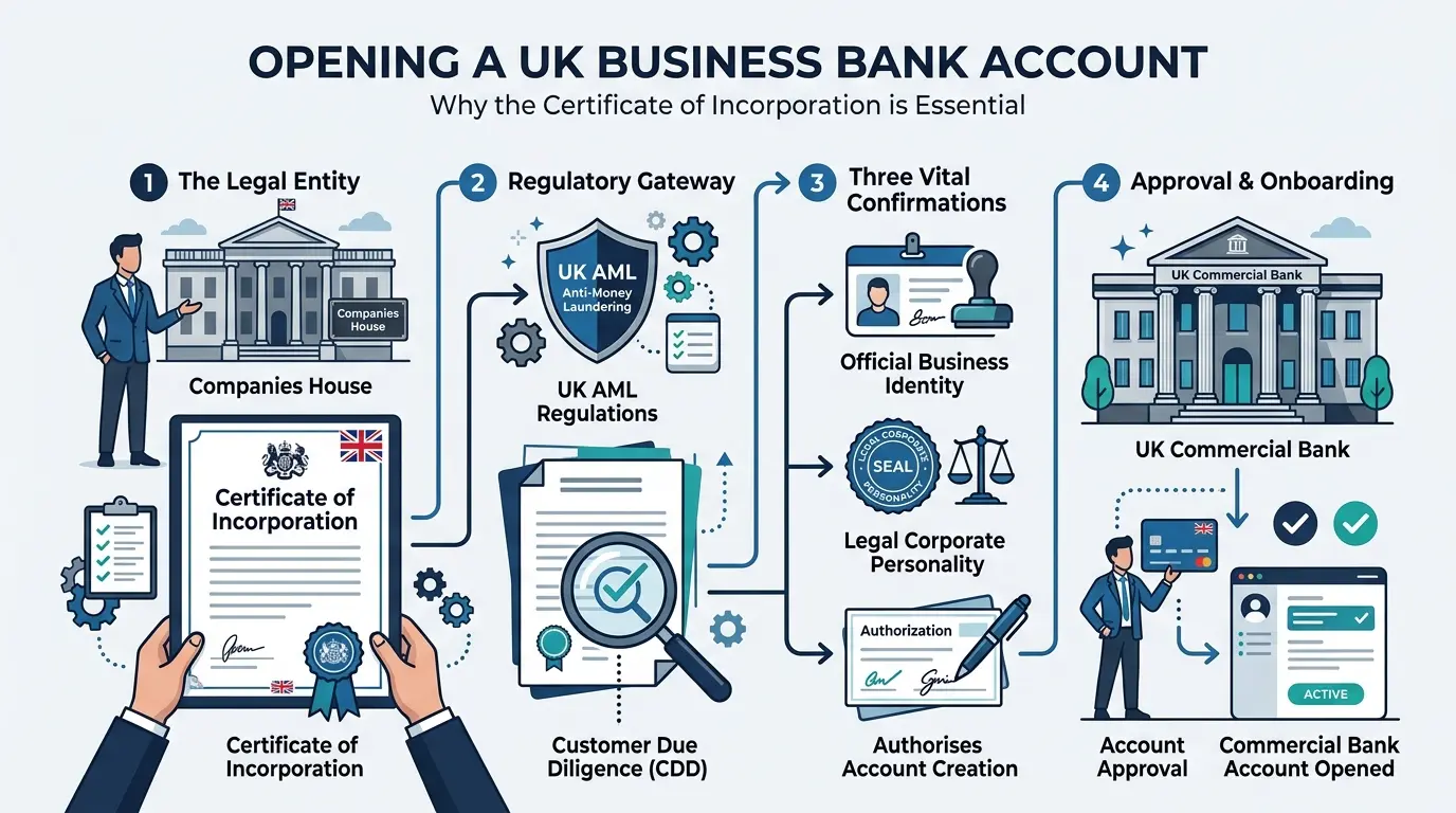 Why Do Banks Require a Certificate of Incorporation