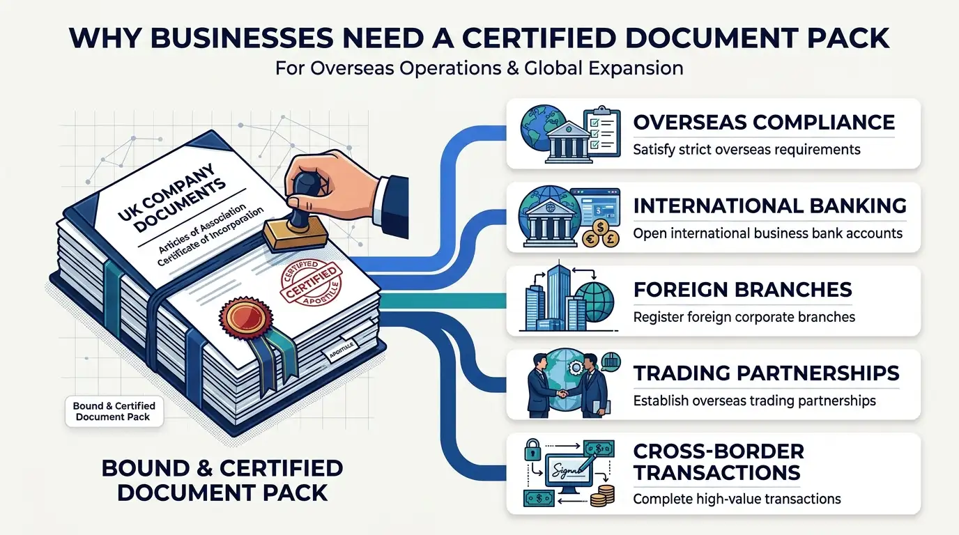 Why Do Businesses Need a Bound Pack of Certified Documents