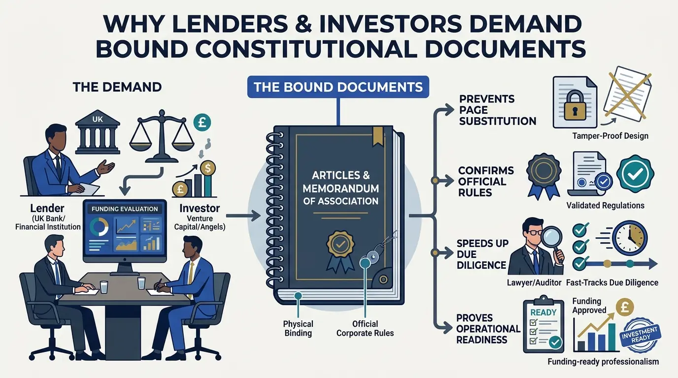 Why Do Lenders and Investors Demand Bound Constitutional Documents
