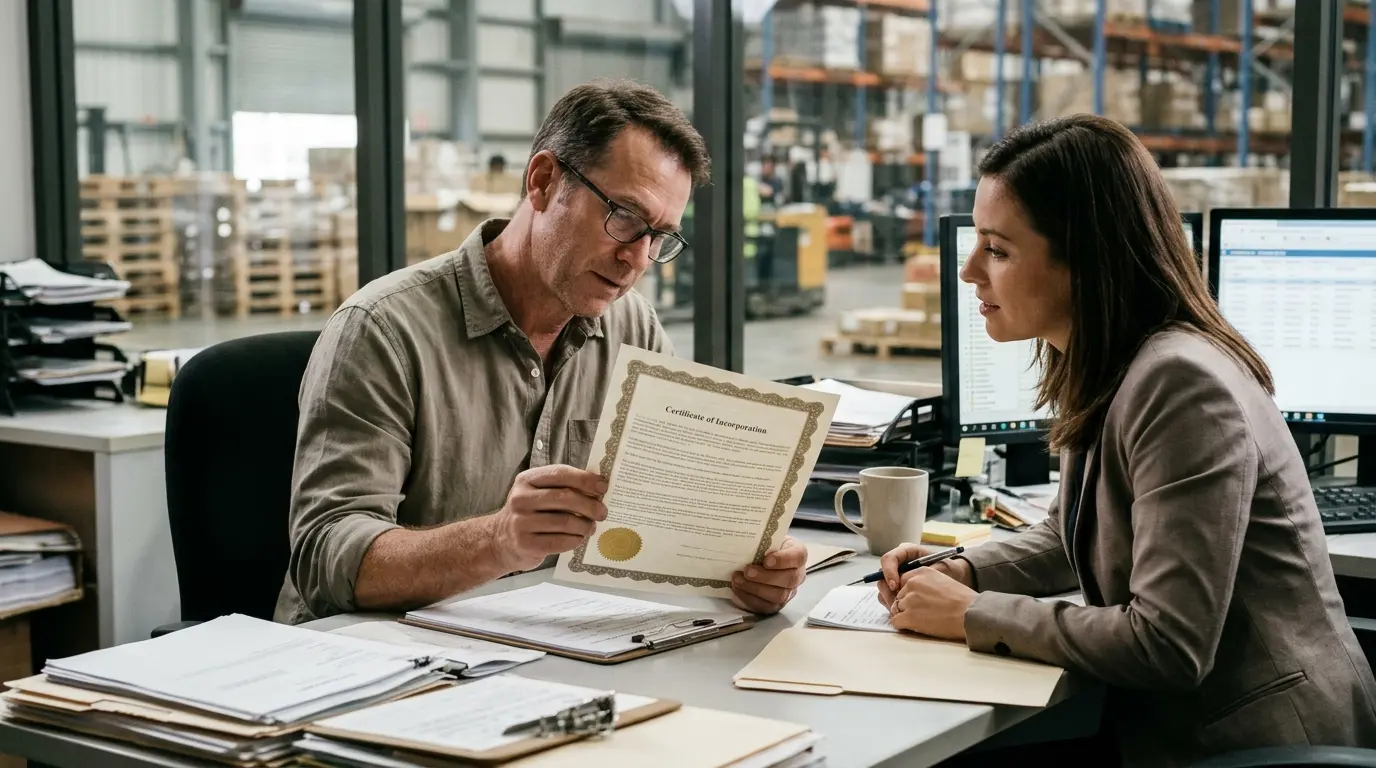 Why Do Suppliers Ask for a Certificate of Incorporation in 2026