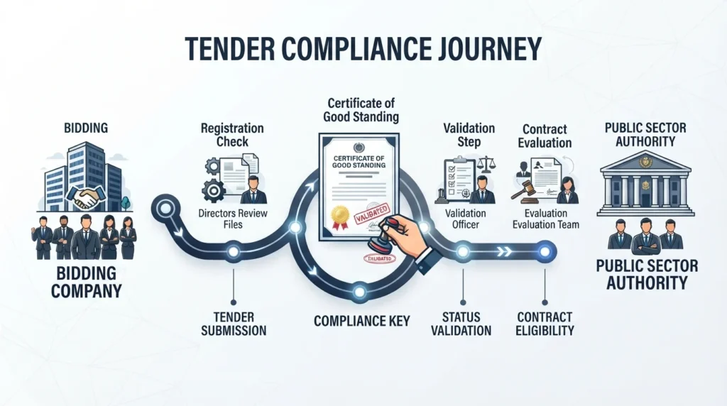 Why Do Tender Bidders Need a Certificate of Good Standing