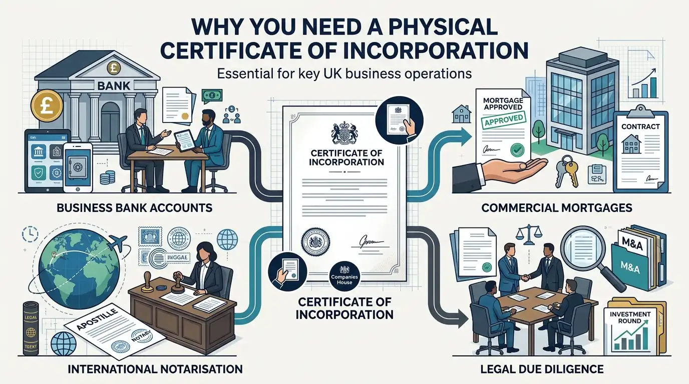 Why Do UK Businesses Need a Physical Certificate of Incorporation