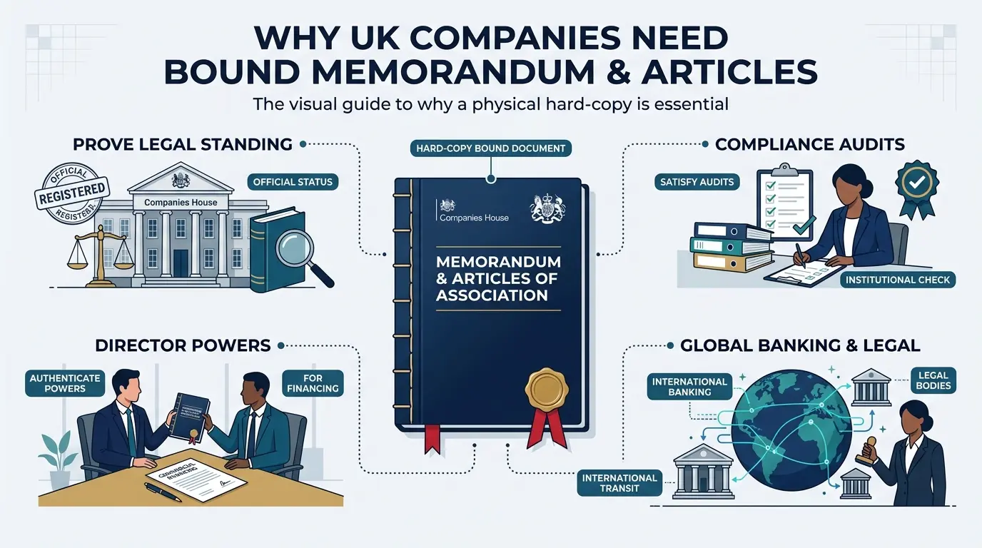 Why Do UK Companies Need a Hard-Copy Bound Memorandum & Articles