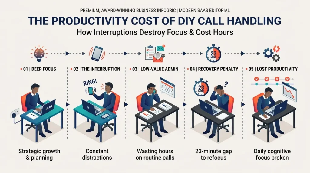 Why Does Handling Your Own Calls Destroy Business Productivity