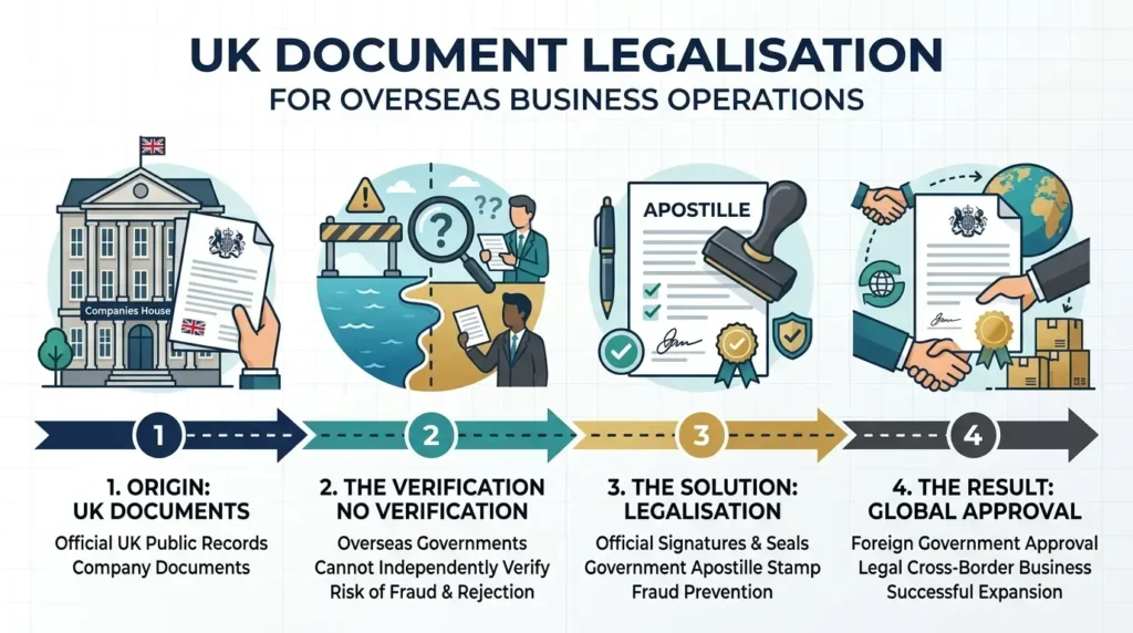 Why Is Document Legalisation Essential for Overseas Operations
