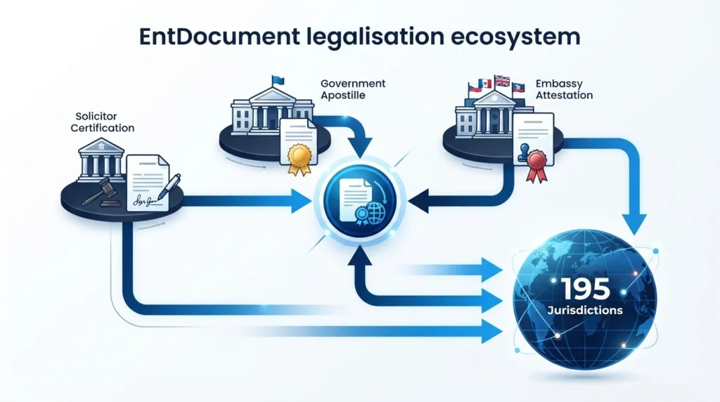 Why choose Form My Company for global document legalisation